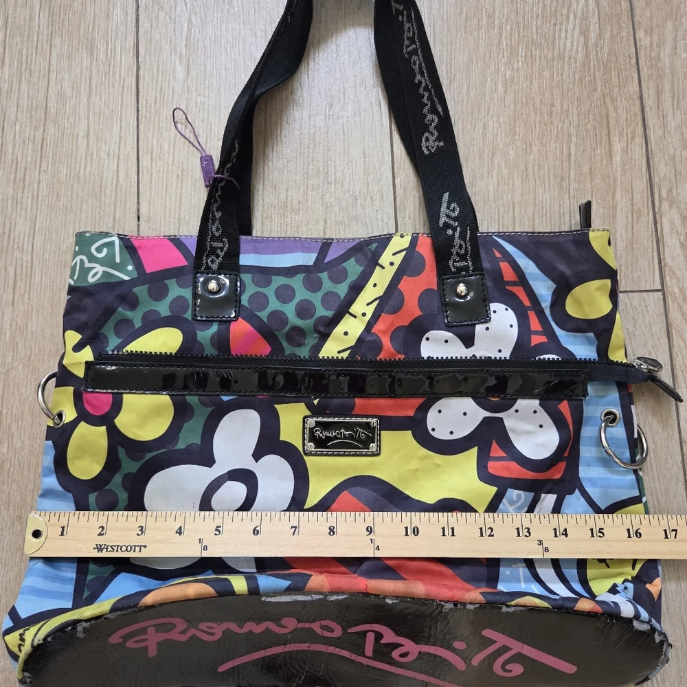 Romero Britto Medium Tote - Picture 10 of 11